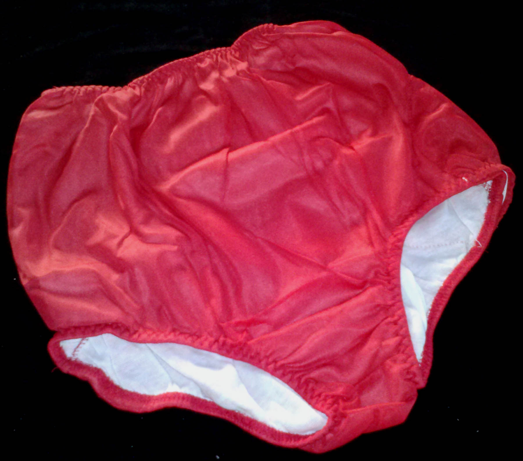 Keddie — KEDDIE #1000 Girls NYLON COTTON LINED (No Pockets) (Red/Small)