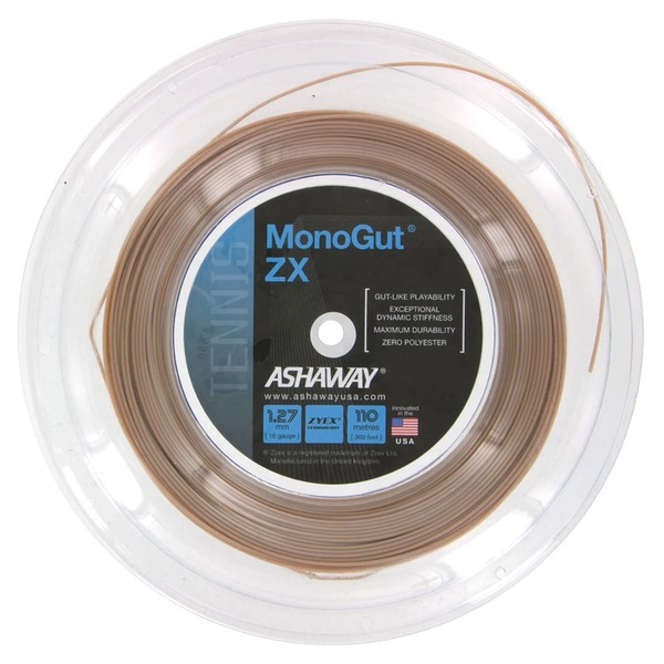Ashaway Monogut ZX Reel 360' (Natural)