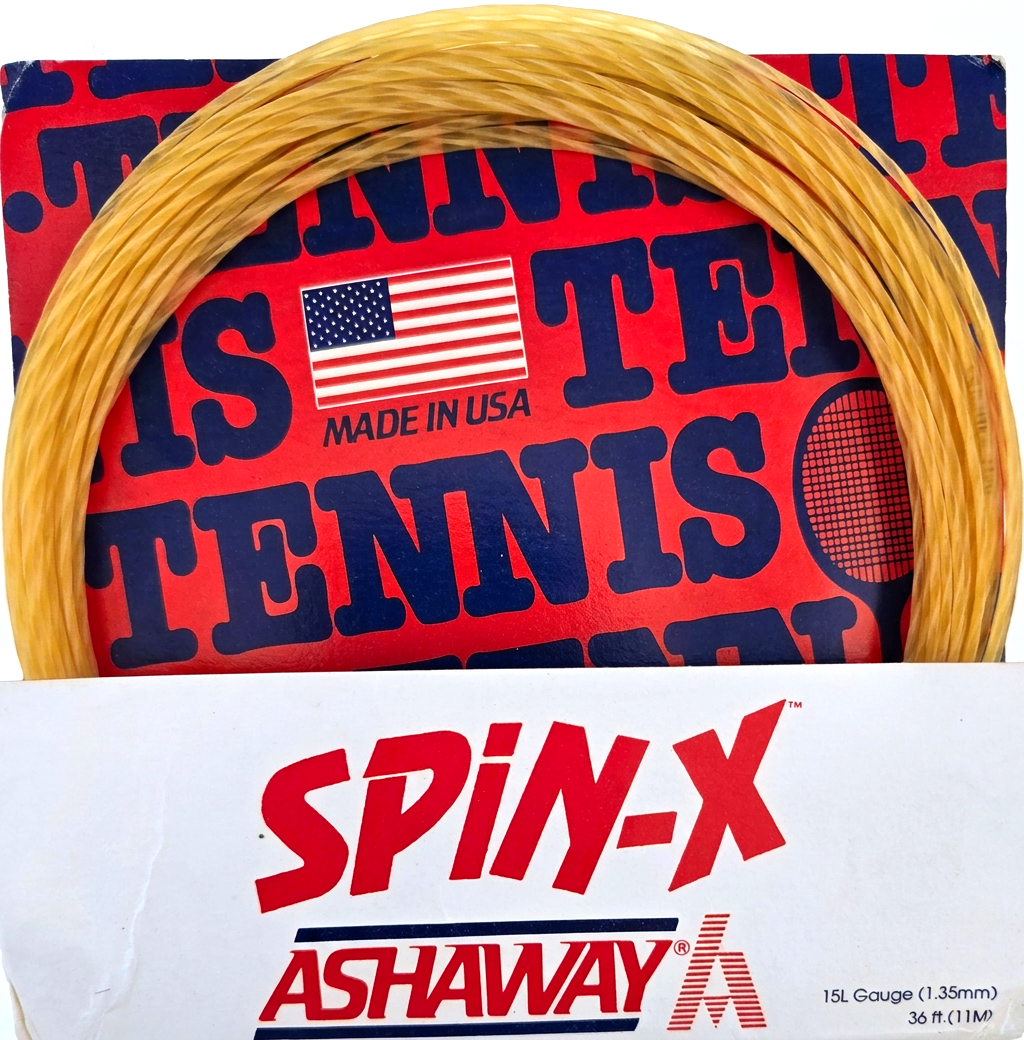 ASHAWAY'S SPIN-X 15L "COMPARE TO PRINCE TOPSPIN" 36' GOLD