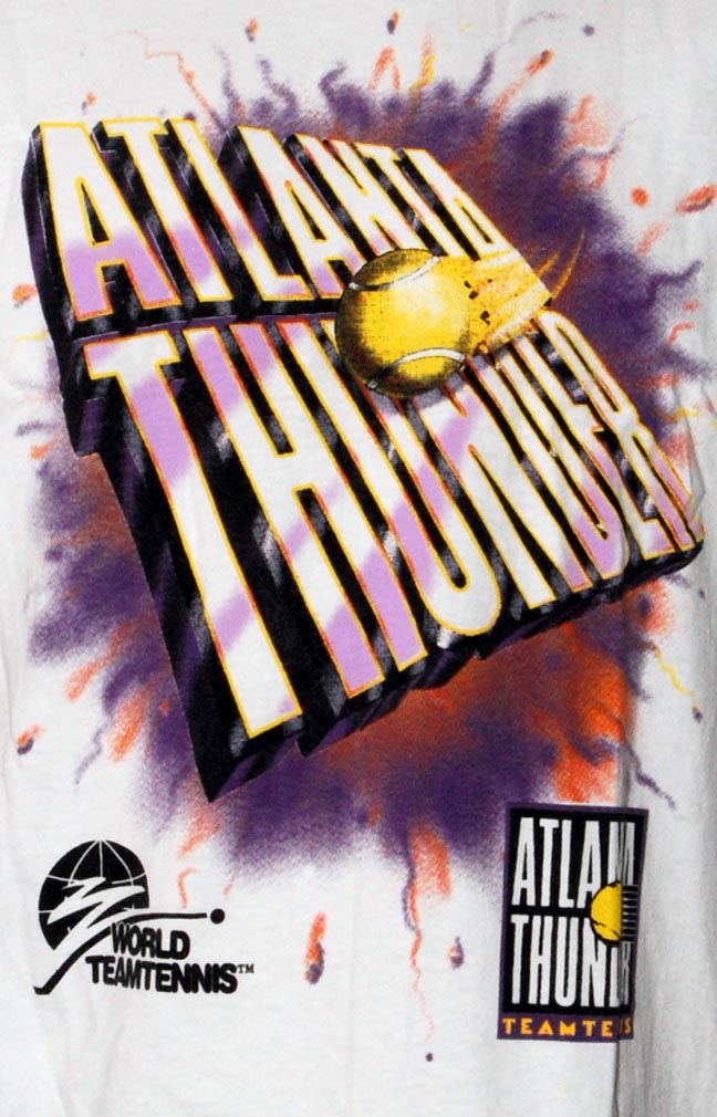 Atlanta Thunder — ATLANTA THUNDER T-SHIRT (LARGE) Serious Collectors Item!