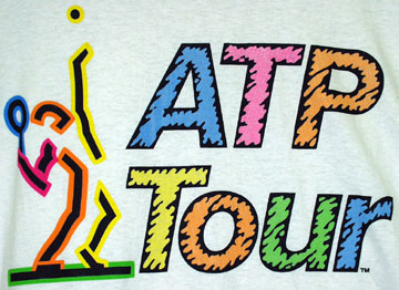 ATP Tour — ATP TOUR / "PASTEL" Cotton t-Shirt (XL)
