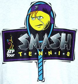 ATP Tour — ATP TOUR / "SMASH" Cotton T-Shirt (L, XL)