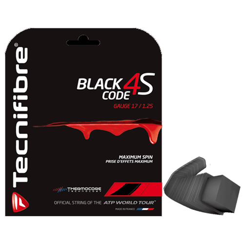 Tecnifibre — TECNIFIBRE 4S / SQUARE POLY-MONO 16,17,18ga (Maximum Spin)