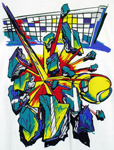 Sporting Look — SPORTING LOOK "BREAKOUT" Cotton T-Shirt (Large)