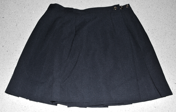 Cycle — CYCLE #301 2/3 PLEAT WRAP SKIRT w/Ball Pocket (BLACK) (3XL 35-37" waist)