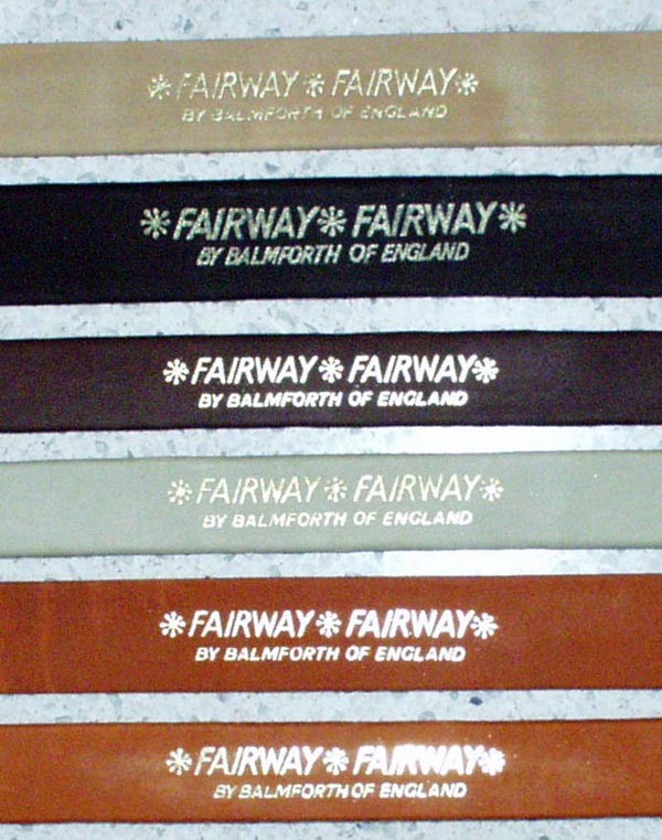 Fairway — FAIRWAY Med. Grey 50.5" x 7/8" (with Logo)