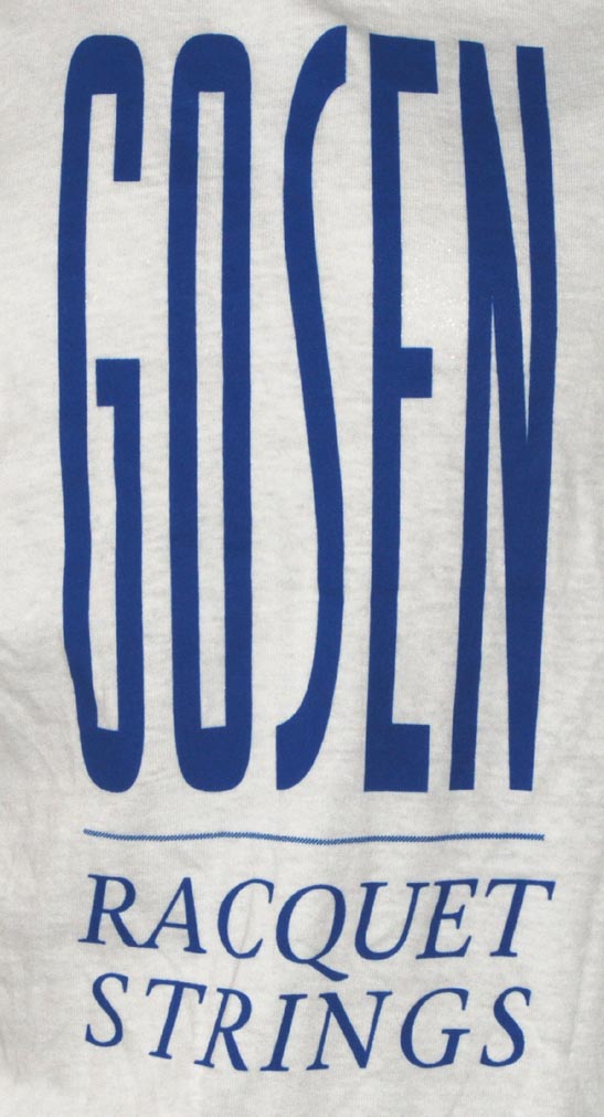 Gosen — GOSEN Cotton T-Shirt [LARGE BACK PRINT] (LARGE)