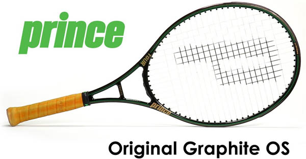 Prince — PRINCE GRAPHITE POG 90 (4 STRIPE) (4 1/2) USED/GD