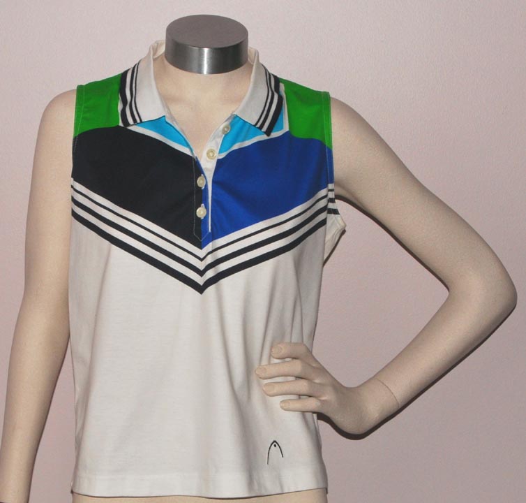 Head — HEAD SLEEVELESS POLO 100% Cotton (X-Small, Small)