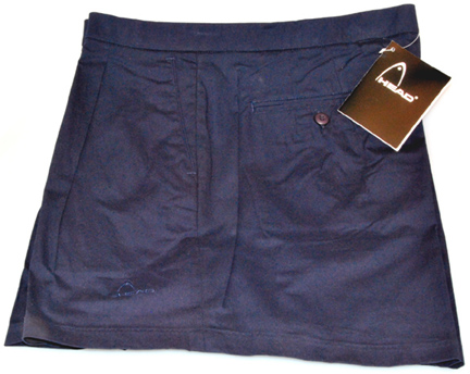Head — HEAD MENS 13.5" STRETCH TWILL SHORTS [NAVY] (38"/40") 97% Cotton / 3% Lycra