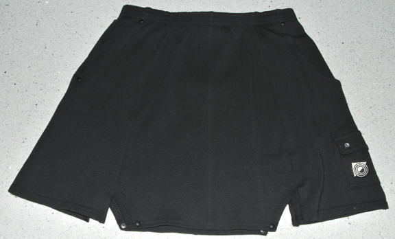 Jamie Sadock — JAMIE SADOCK KNIT SKIRT w/2 Pockets (BLACK) (SMALL 26" waist)