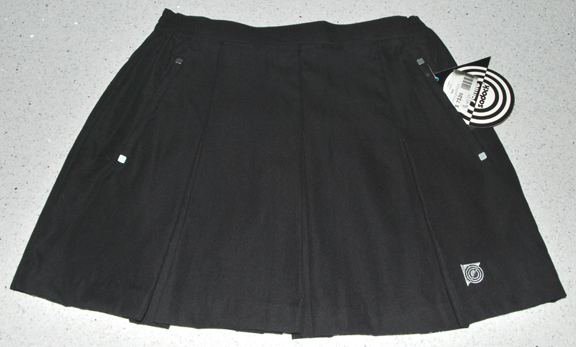 Jamie Sadock — JAMIE SADOCK PLEATED SKIRT w/2 Pockets (BLACK) (SIZE 8, 28" waist)