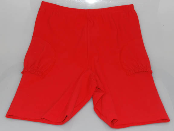 Fancy Pants — FANCY PANTS DROP NEEDLE NYLON/LYCRA 2 POCKET BIKE SHORT (Red)