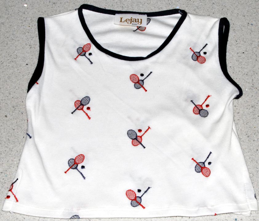 Leejay — LEEJAY CROSSED RACQUETS TOP 50/50 (SMALL)
