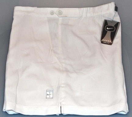 Nike — NIKE MENS 16" DRI-FIT HIGH FASHION SHORTS [WHITE] (36"/38")