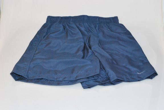 Nike — NIKE BOYS 14.25" SHORTS [NAVY] (MEDIUM) 100% Poly percale