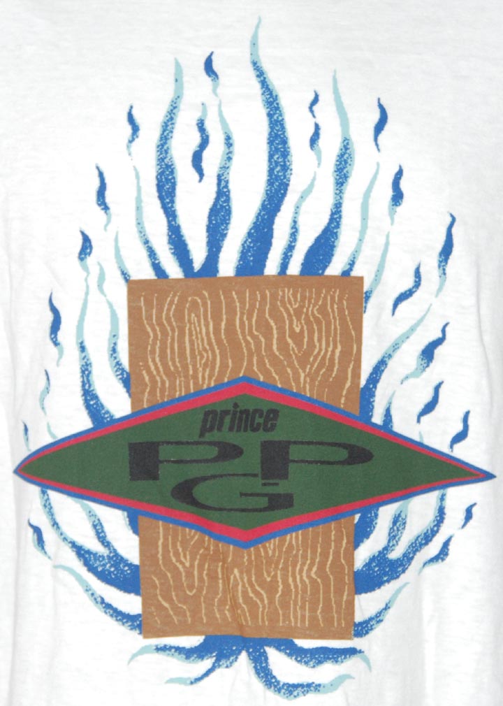 Prince — PRINCE "FLAME" Cotton T-Shirt (L,XL)
