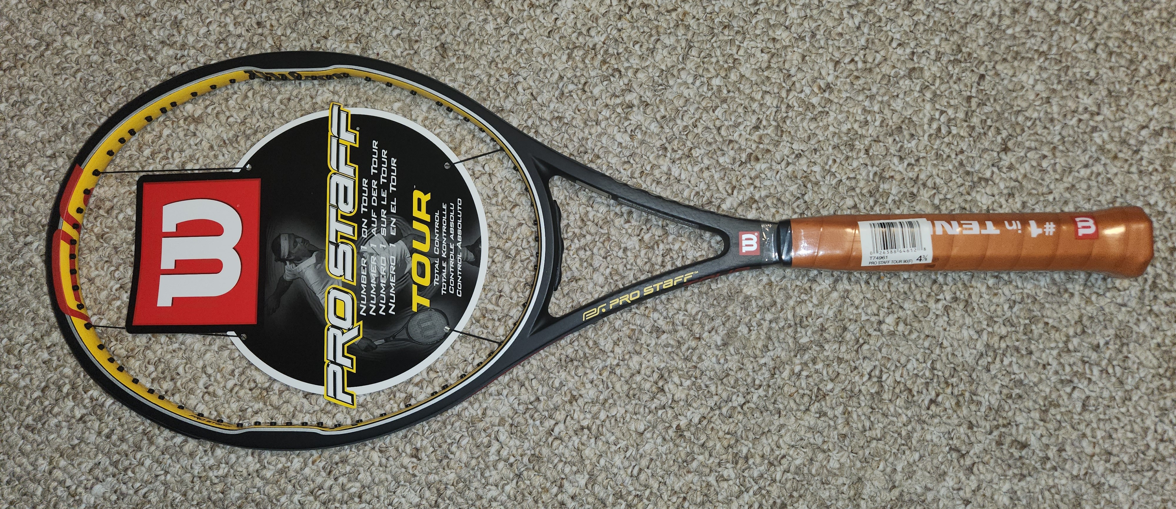 Wilson — WILSON HYPER PRO STAFF TOUR 90" (3/8) Racquet #1