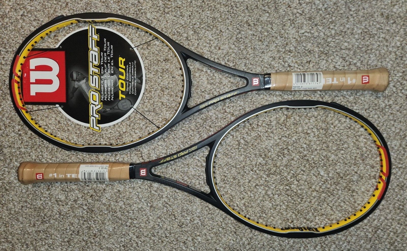 Wilson — WILSON HYPER PRO STAFF TOUR 90" (3/8) Pair