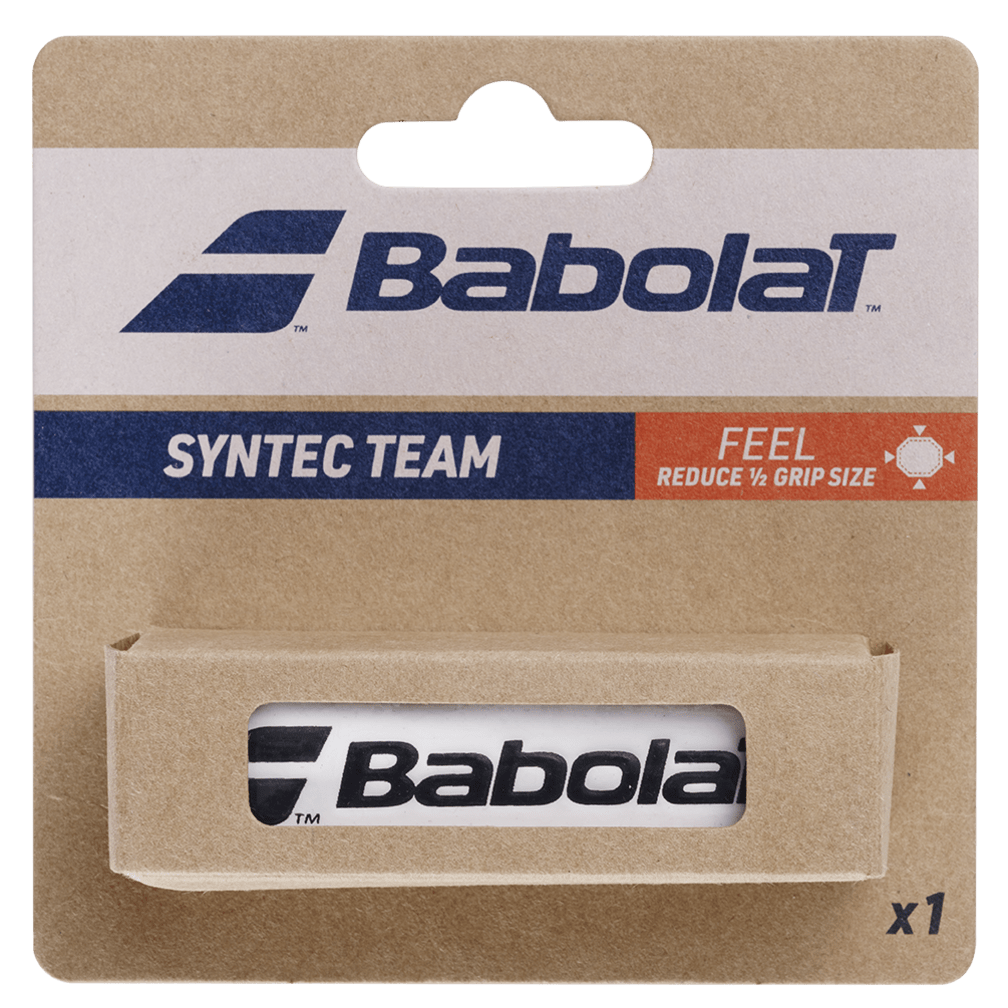 Babolat — BABOLAT SYNTEC TEAM GRIP - Blk or White