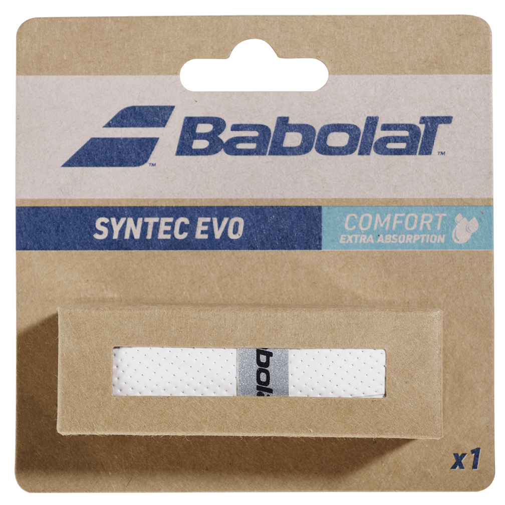 Babolat — BABOLAT SYNTEC EVO (Micro Perf) GRIP - Blk or White