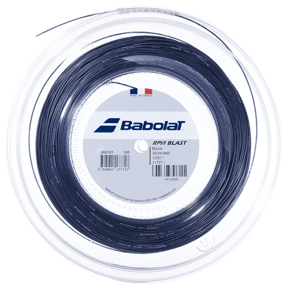 Babolat — BABOLAT RPM BLAST [POLY] 16,17,18,15L Black