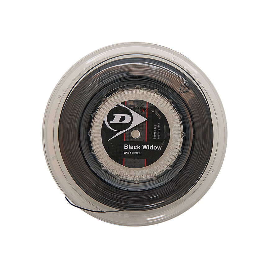 Dunlop — DUNLOP BLACK WIDOW POLY [Hept] (17) BLACK 660'/200m REEL