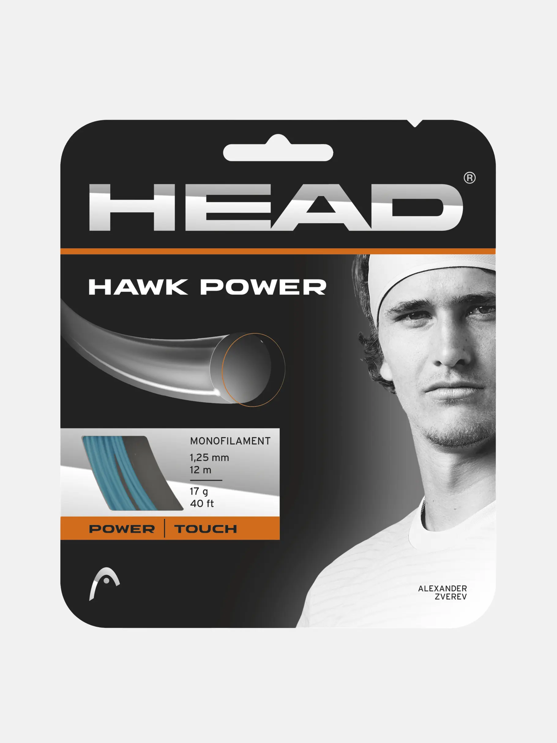 Head — HEAD HAWK POWER (Polyester) 16,17ga Blue