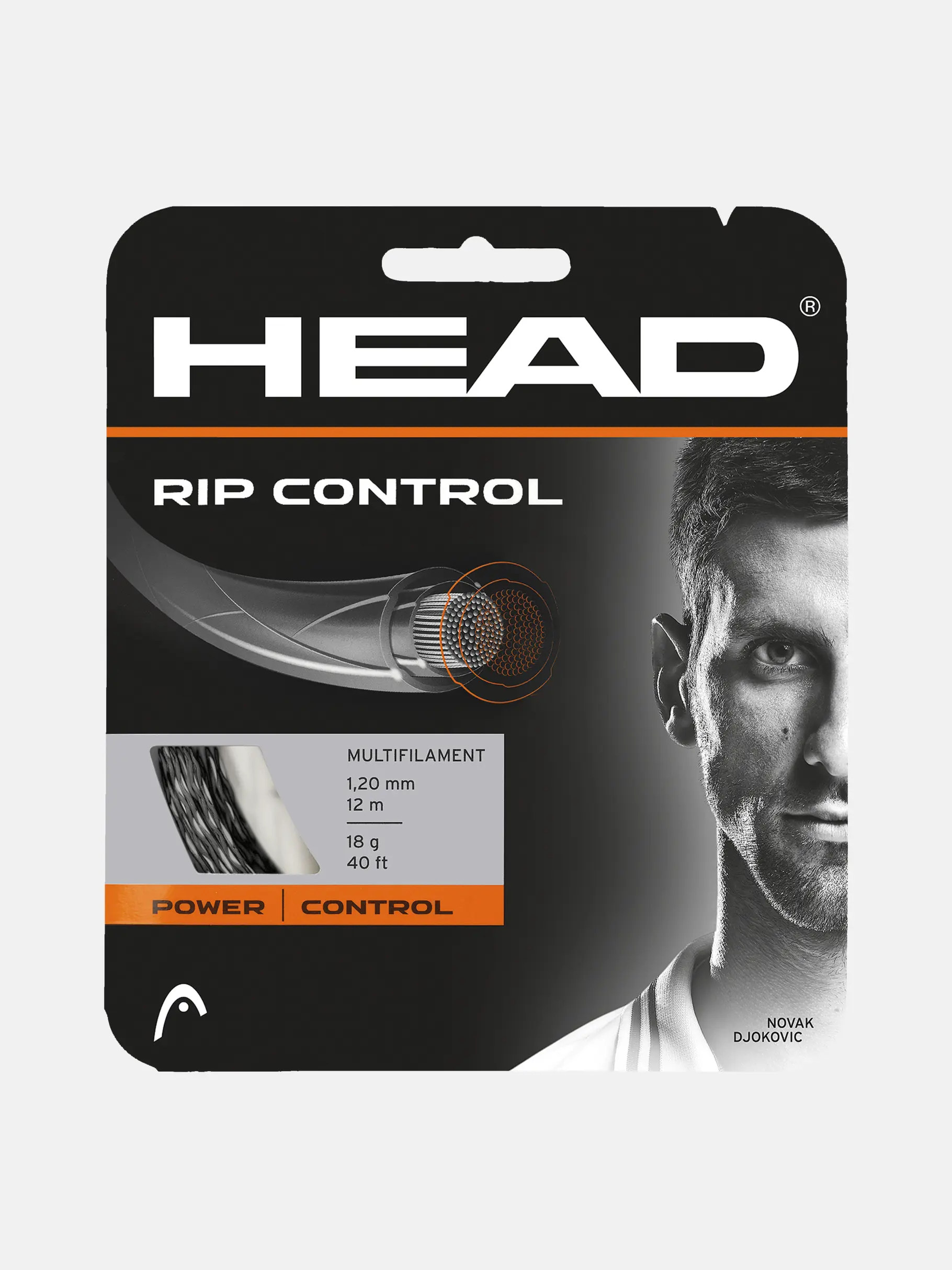 Head — HEAD RIP CONTROL 16, 17, 18ga (Polyolefin) Nat, Blk