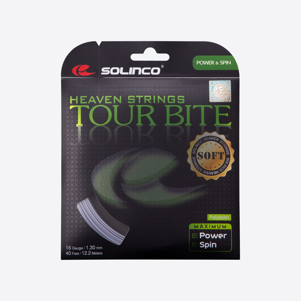 Solinco — SOLINCO TOUR BITE "Soft" (16,16L,17,18ga) SILVER