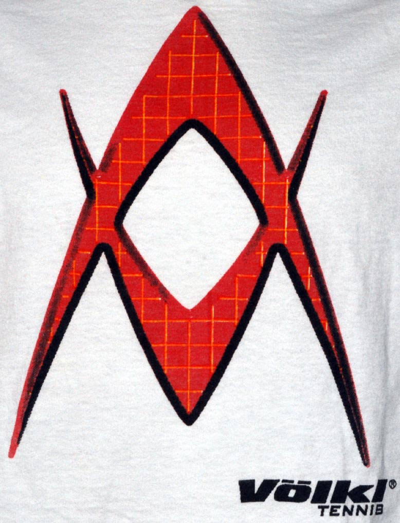 Volkl — VOLKL "LOGO" Cotton T-Shirt [LARGE BACK PRINT] (XL)