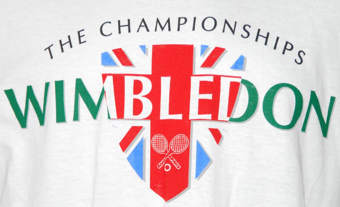 Wimbledon — WIMBLEDON "SHIELD" Cotton T-Shirt (Large)