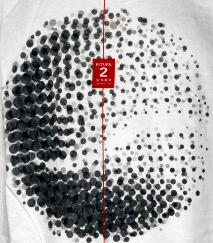 Nike — NIKE "RETURN TO SENDER" WHITE Cotton T-Shirt (XL)