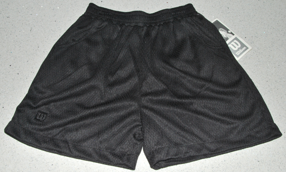 Wilson — WILSON KNIT SHORT (BLACK) 2 Pockets (XL 29" waist)